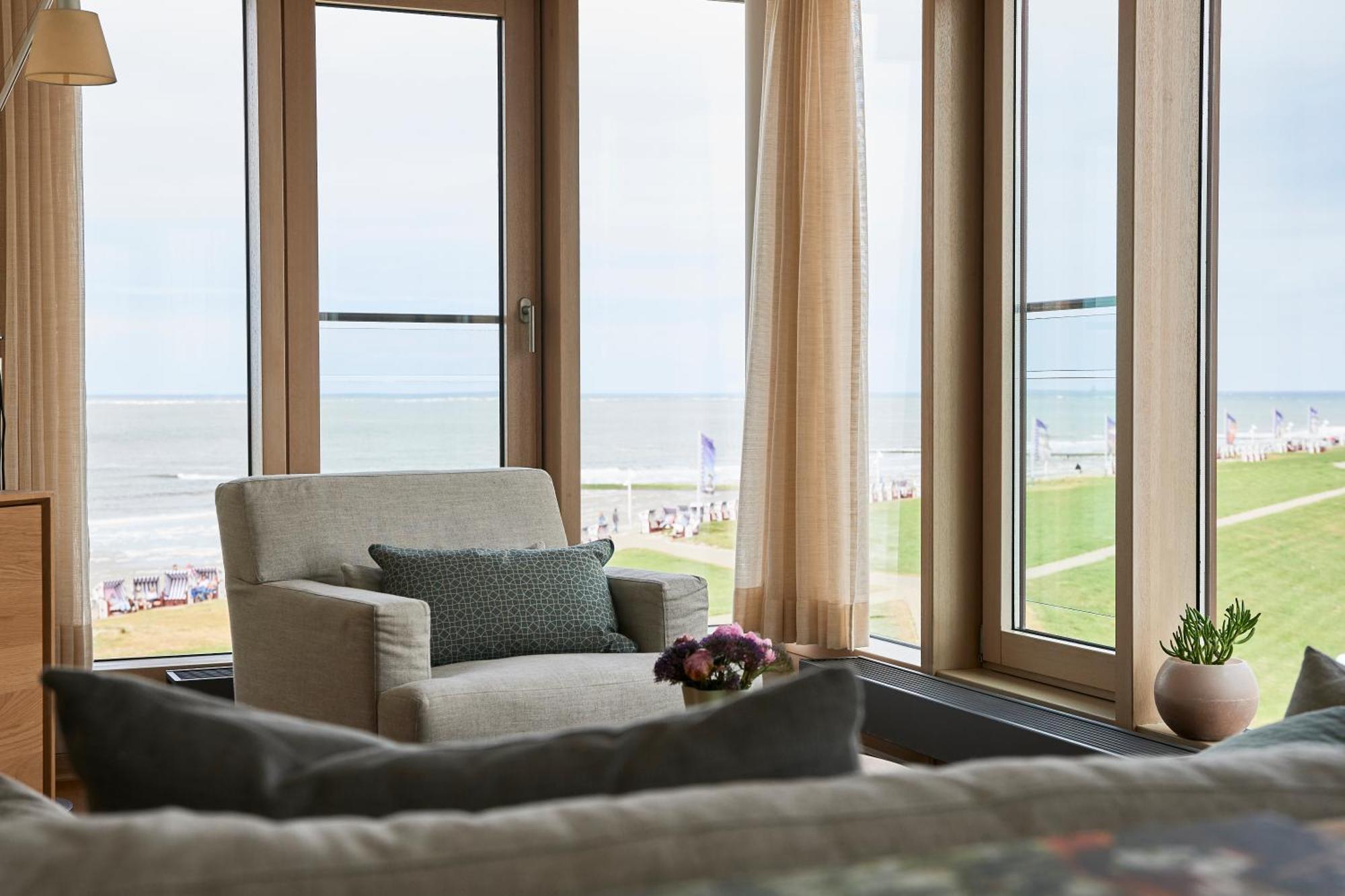 Hotel Haus Am Meer Norderney Bagian luar foto